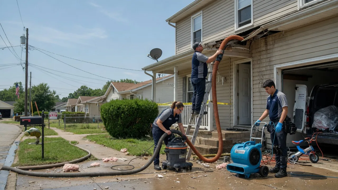 Water Damage Restoration in Portis, KS near me